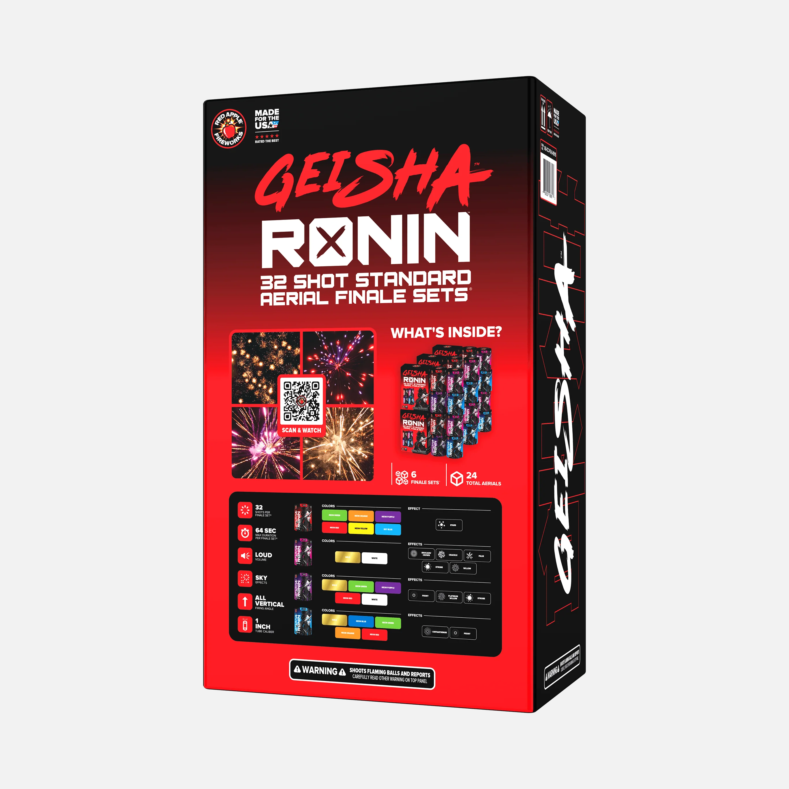 Geisha™ 32 Shot Standard Aerial Finale Sets - Image 3