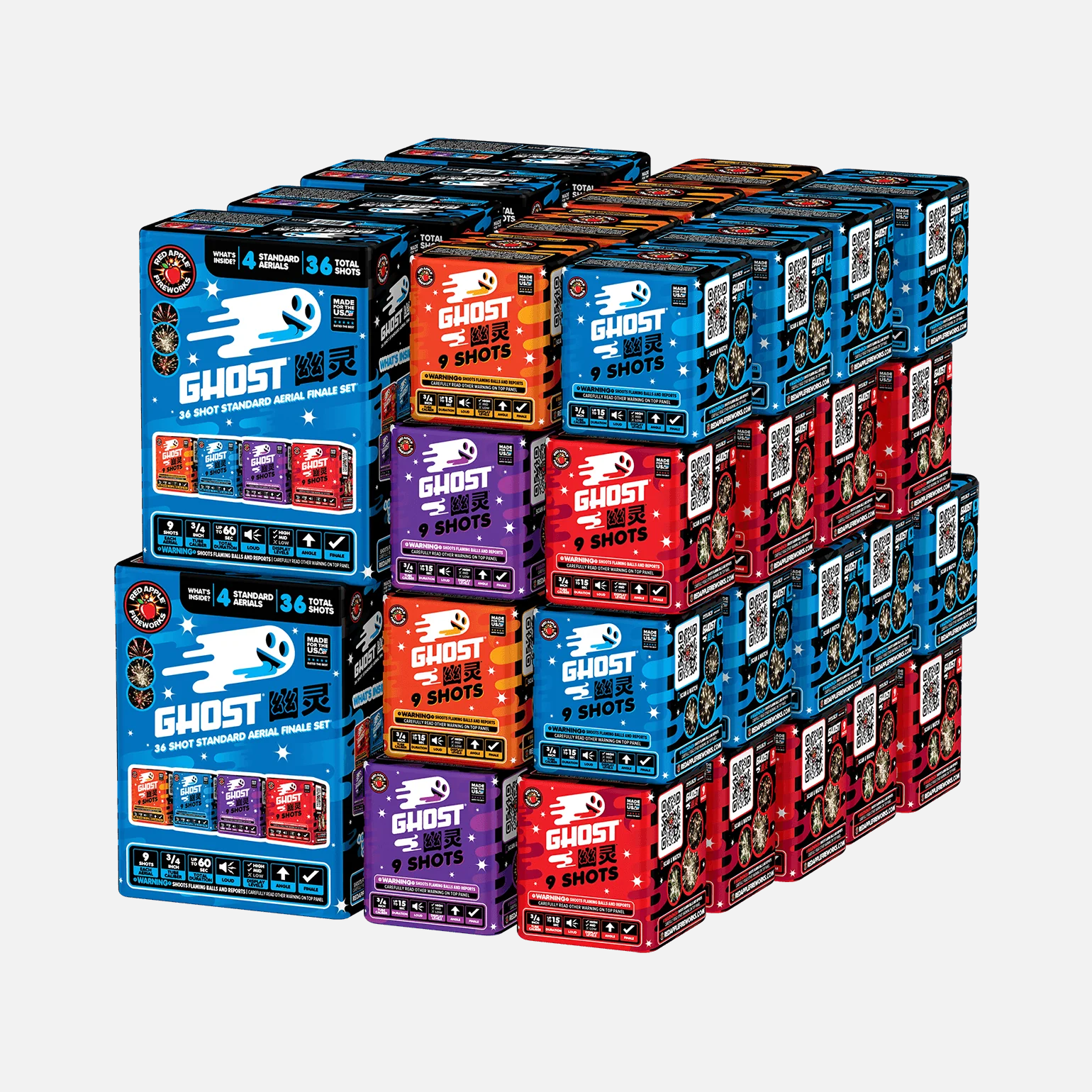 Ghost® 36 Shot Standard Aerial Finale Sets® - Image 4